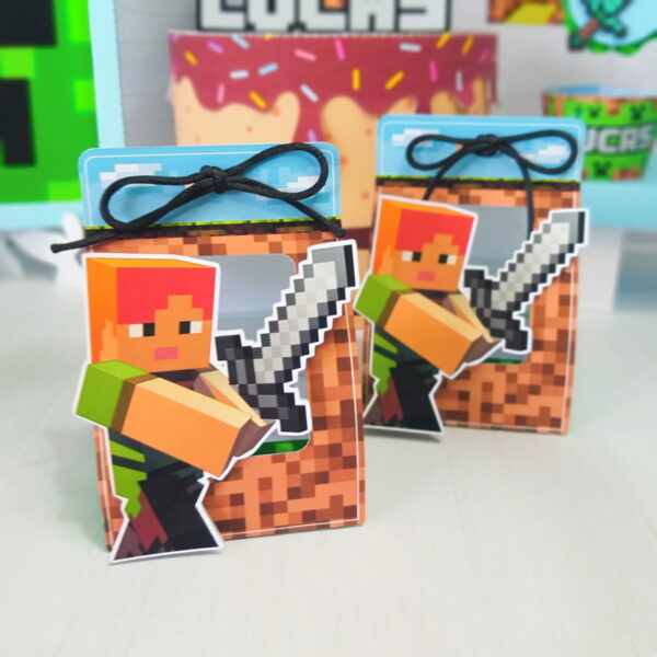 Minecraft - Arquivos de Corte Studio e pdf + Fotos 2512 - Imagem 4