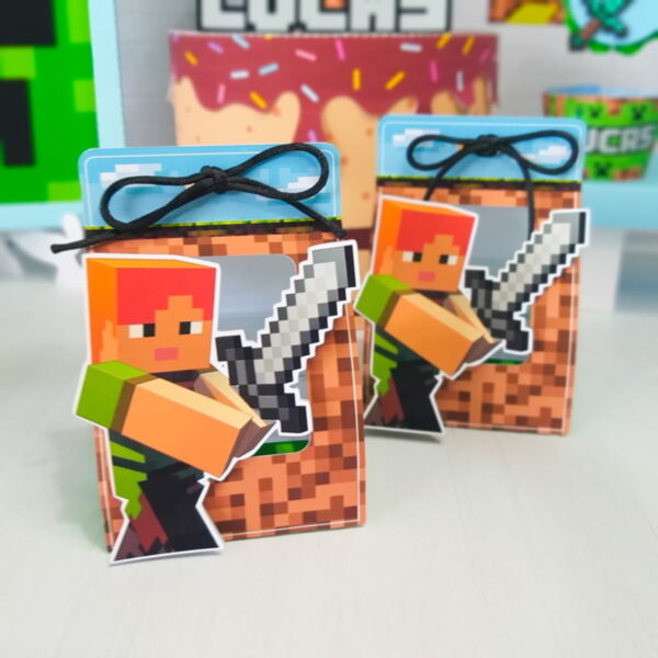 Minecraft - Arquivos de Corte Studio e pdf + Fotos 524 - Image 4