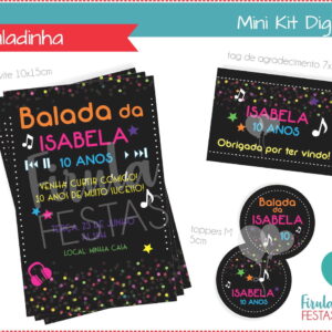 Mini Kit Digital Baladinha