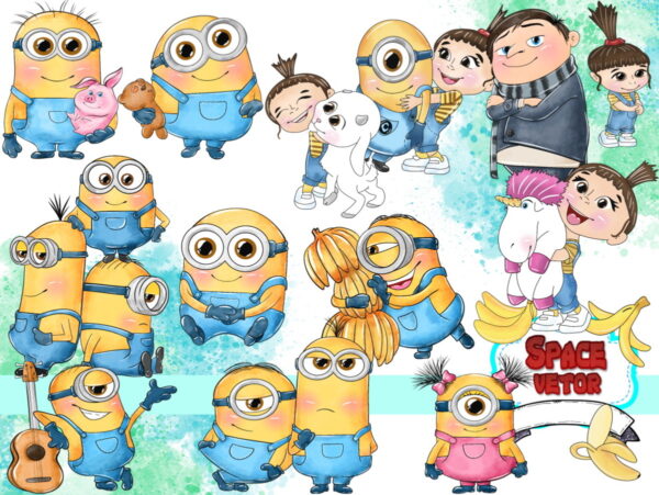 Minions Kit Digital Compre 1 Leve 3