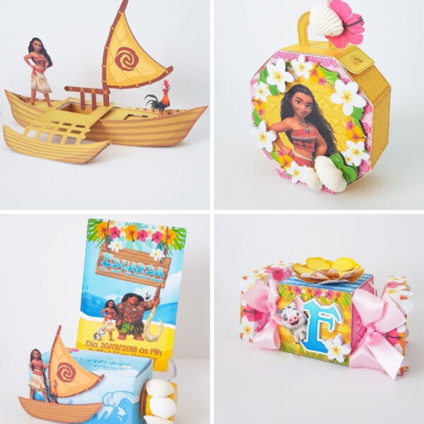 Moana - Artes Studio, pdf e Png para Festas - 2534 - Imagem 2