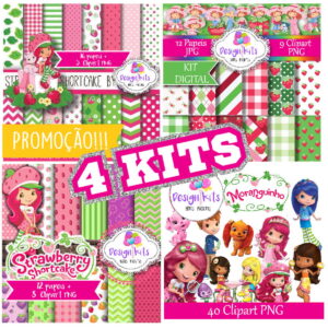 Kit Digital Moranguinho Promoção