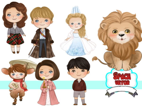 Narnia Aquarela Kit Digital Compre 1 Leve 3