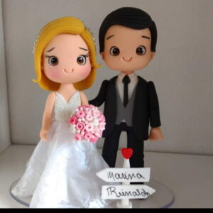 Topo de Bolo para Casamento