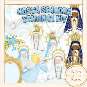 Nossa Senhora Santinha Kit Digital