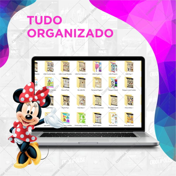Pacote Pack 15 Mil Kits Digitais Scrapbook Papel Digital - Imagem 3