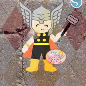 PERSONAGEM THOR - CAMADAS - 1439 STUDIO