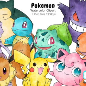 Pokemon Kit Digital Aquarela , Compre 1 Leve 3