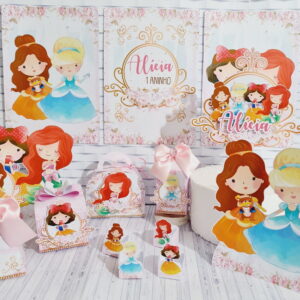 Princesas Cute - Arquivos de Corte Studio e pdf + Fotos 2512
