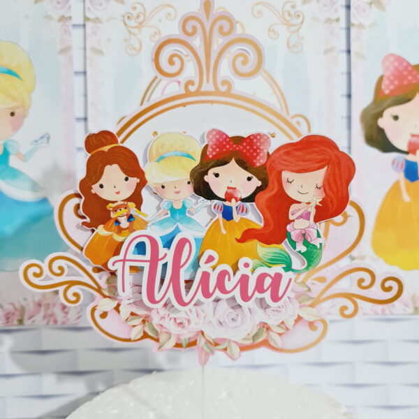 Princesas Cute - Arquivos de Corte Studio e pdf + Fotos 2512 - Image 2