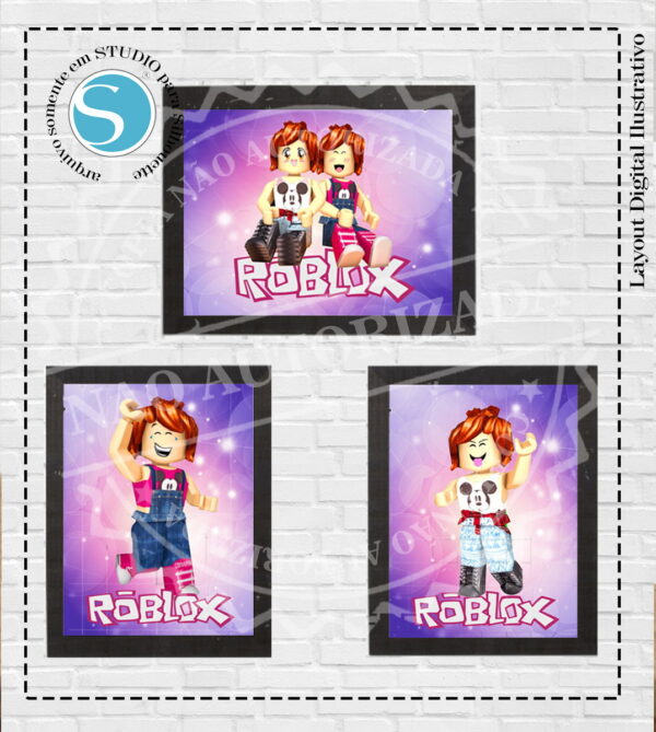 QUADRO ROBLOX JULIA MINEGIRL - ARQUIVO DIGITAL