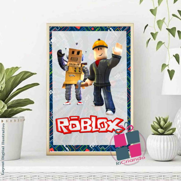 QUADROS ROBLOX - ARQUIVO DIGITAL - Imagem 2