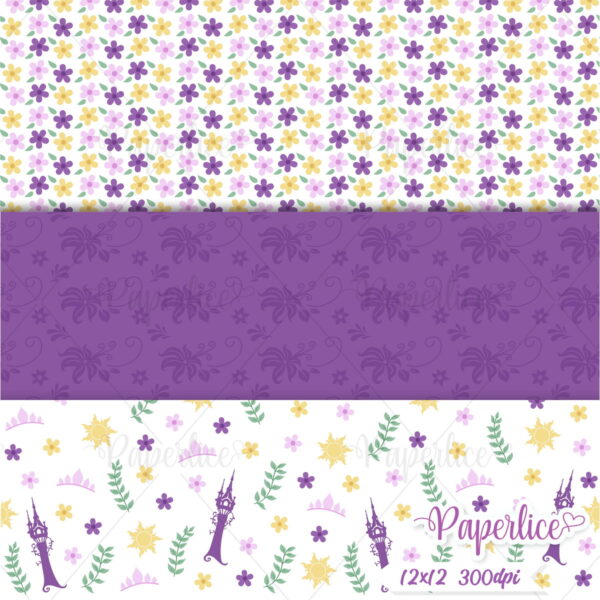 Rapunzel Kit Digital Tangled - Imagem 2