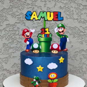 Arquivo de Corte Topo de Bolo Super Mario 4