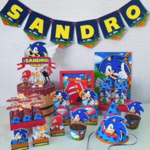 Sonic - Arquivos de Corte Studio e pdf + Fotos 3112