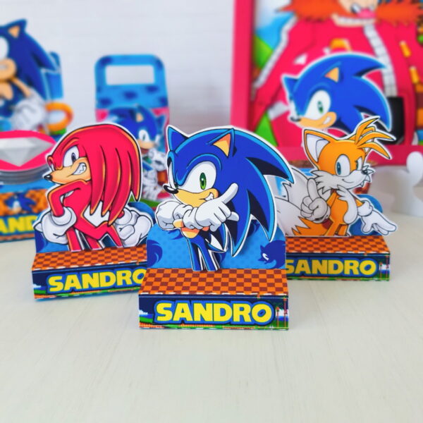 Sonic - Arquivos de Corte Studio e pdf + Fotos 3112 - Imagem 3