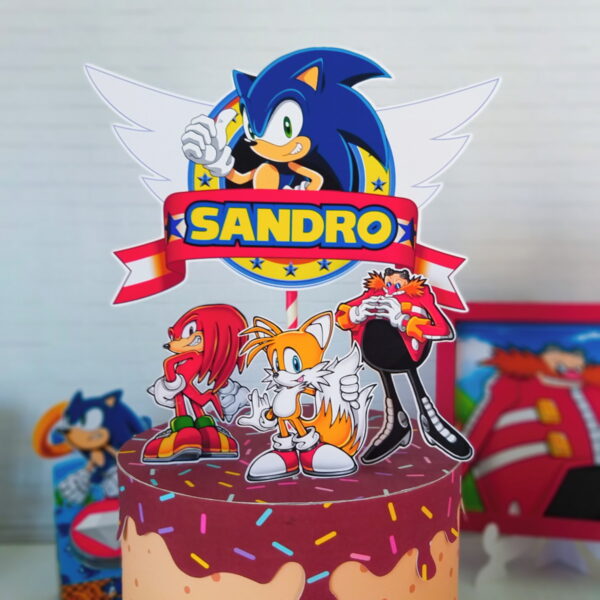 Sonic - Arquivos de Corte Studio e pdf + Fotos 3112 - Image 5