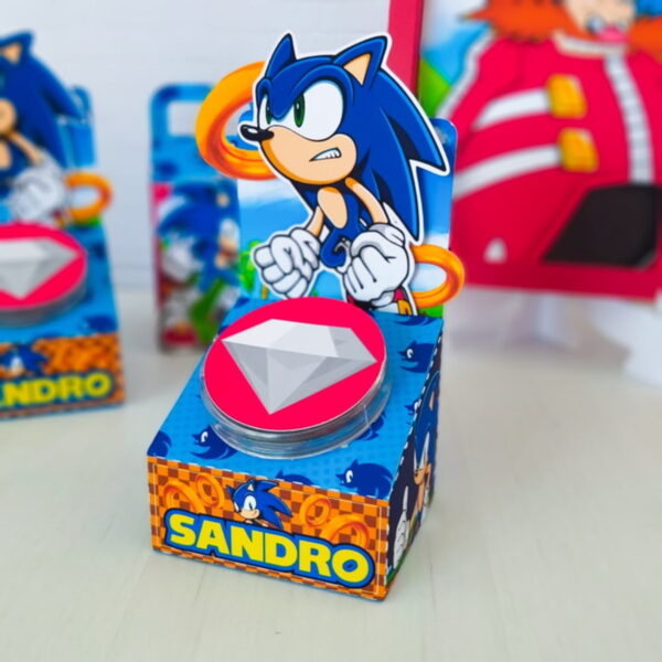 Sonic - Arquivos de Corte Studio e pdf + Fotos 524 - Imagem 3
