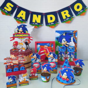 Sonic - Arquivos de Corte Studio e pdf + Fotos 524