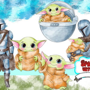 Star Wars Aquarela ,kit Digital Compre 1 Leve 3