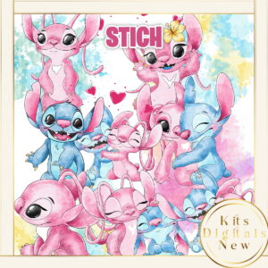 Stich Aquarela Kit Digital