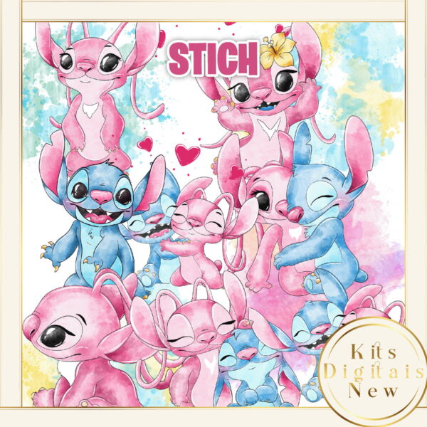 Stich Aquarela Kit Digital