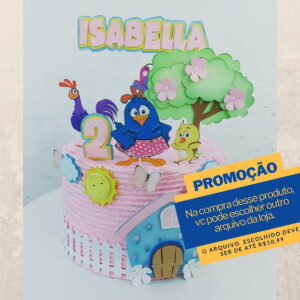 Studio/pdf Arquivo de Corte Topo Galinha Pintadinha -019