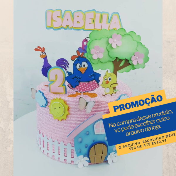 Studio/pdf Arquivo de Corte Topo Galinha Pintadinha -019