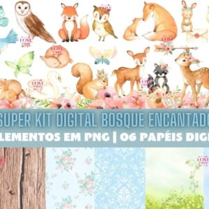 Super Kit Digital Bosque Encantado