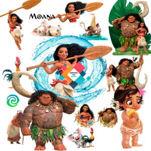 Kit Digital Moana + 900 Arquivos