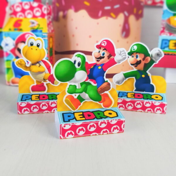 Super Mario - Arquivos de Corte Studio e pdf + Fotos 524 - Imagem 4