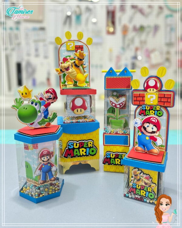 Super Mario - Artes Caixas Vitrine Studio, Pdf, Svg - 1803