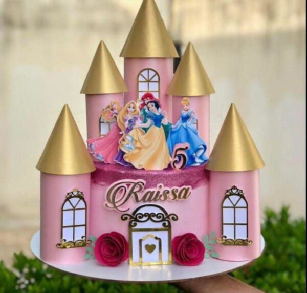 Topo Castelo Princesas Arquivo de Corte