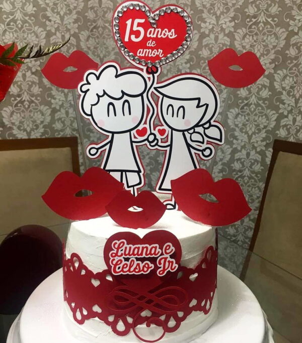 Arquivo Topo de Bolo - Aniversário de Casamento / Namoro