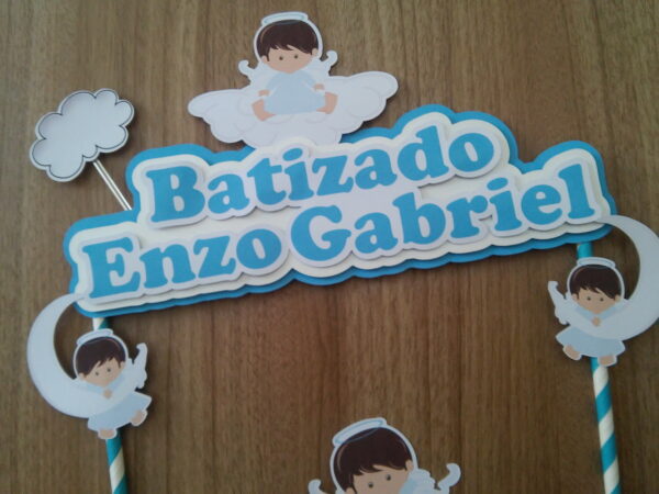 Topo de bolo Batizado - Image 2