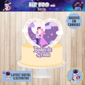 Arquivo Topo de Bolo - Bodas de Renda 13 anos