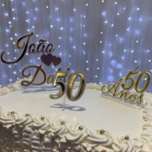 Topo de Bolo - Bodas