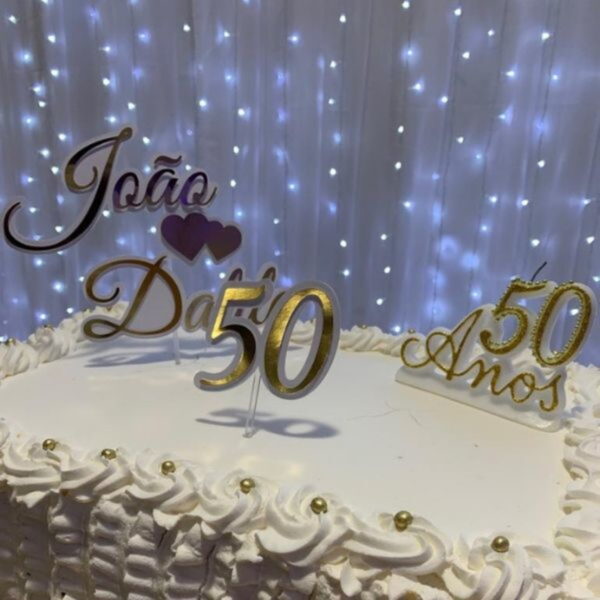 Topo de Bolo - Bodas