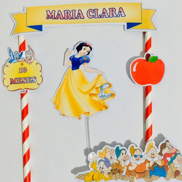 Topo De Bolo Branca De Neve - Image 2