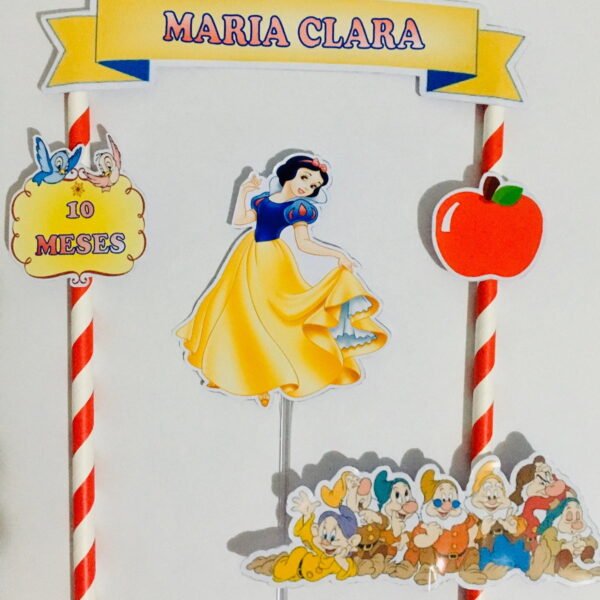 Topo De Bolo Branca De Neve - Image 5