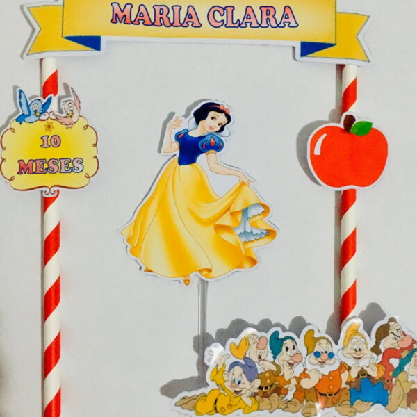 Topo De Bolo Branca De Neve - Image 3