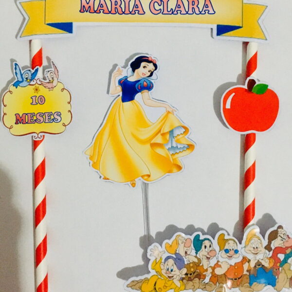 Topo De Bolo Branca De Neve - Image 4