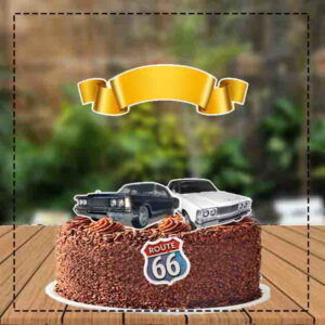 Topo de Bolo Carros Antigos Galaxie 2207 - Arquivo Digital