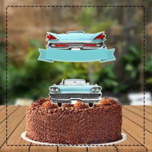 Topo de Bolo Carros Antigos Mercury 2170 - Arquivo Digital
