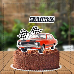 Topo de Bolo Carros Antigos Opala Ref 4712 Arquivo Digital