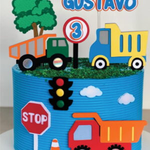 Topo de Bolo Carros Arquivo de Corte