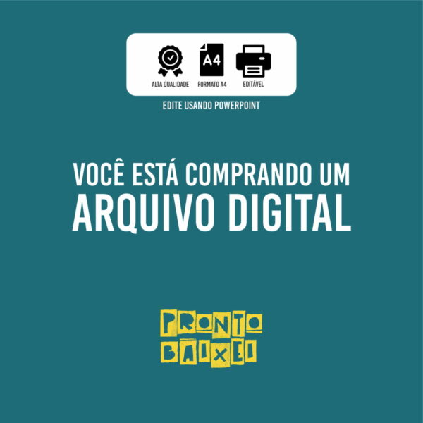 Topo de Bolo Chuva de Amor | Arquivo Editável - Image 2
