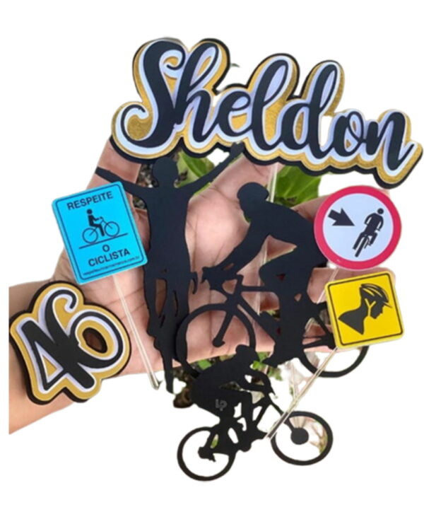 Topo de Bolo Ciclista