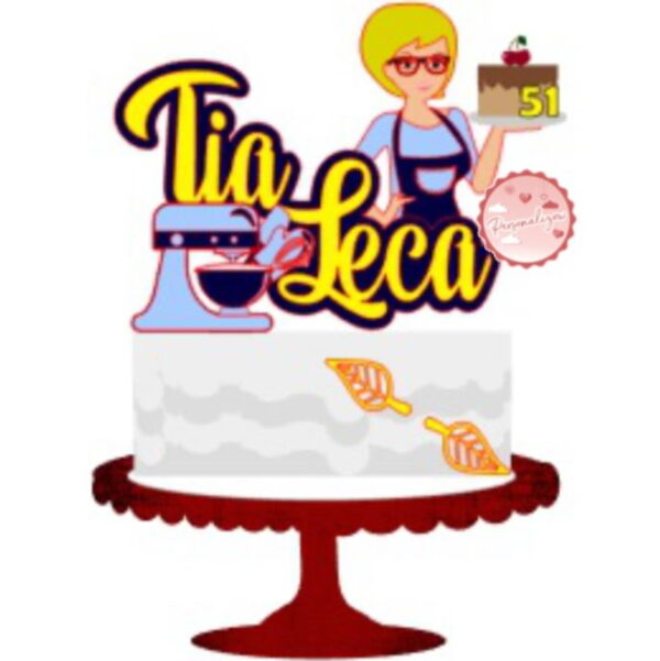 Arquivo Topo de Bolo - Confeitaria - Image 2