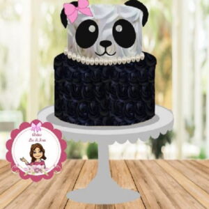 Arquivo de Corte Topo de Bolo Carinha Panda